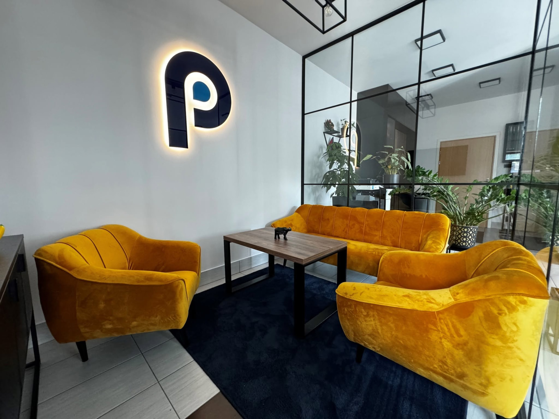 Meeting area in the office