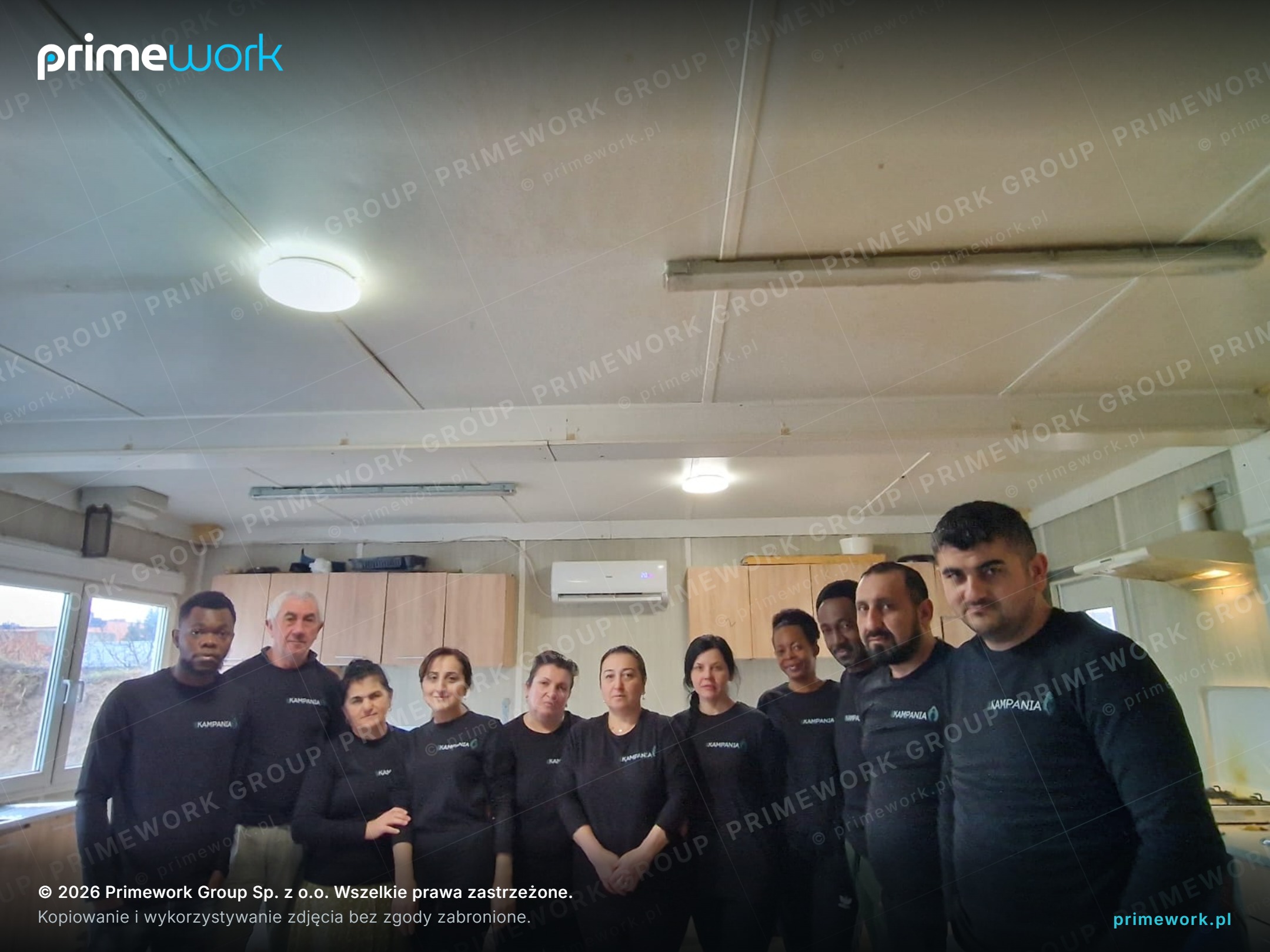 Екип на Primework Group по време на работна среща за набиране на кандидати от Източна Европа